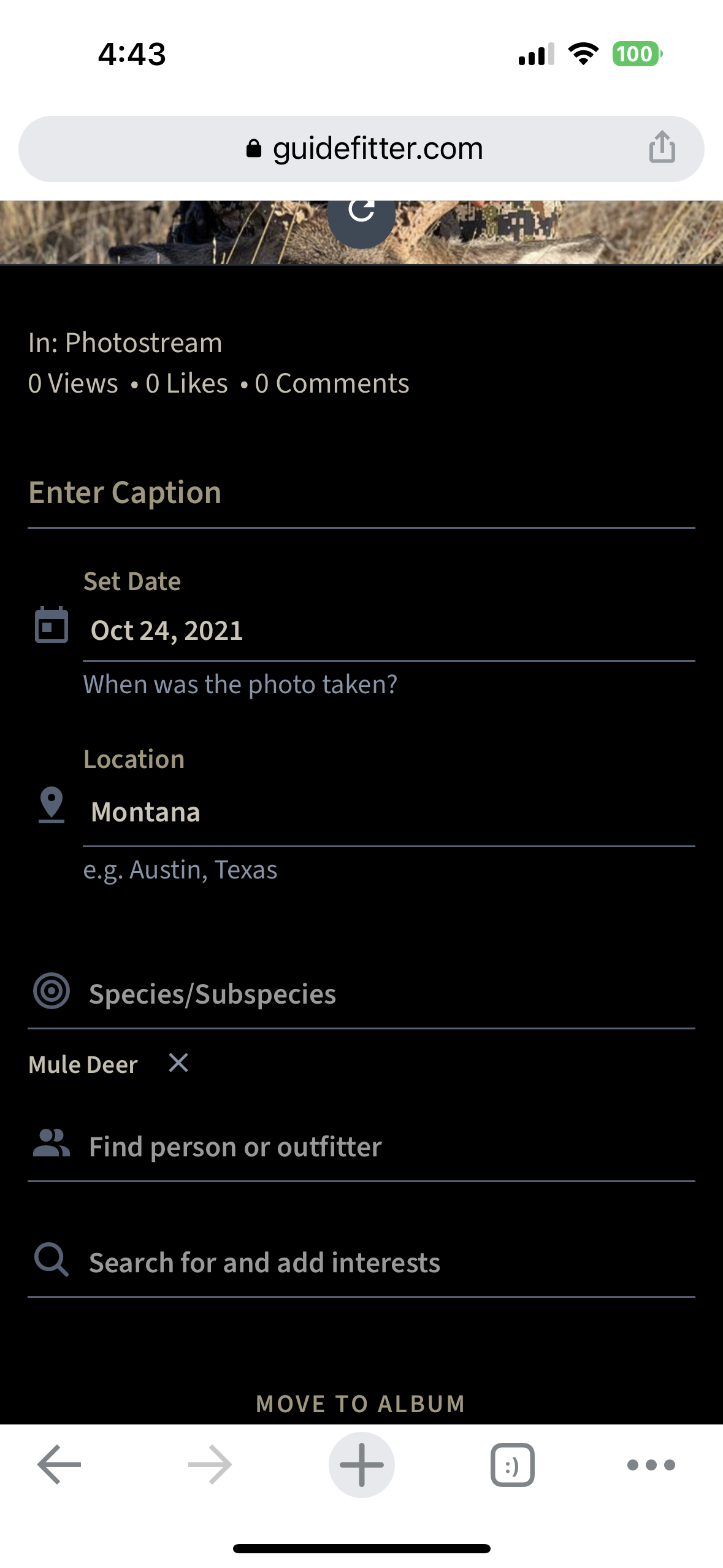 Adding Photos to Your Outfitter Page – Guidefitter